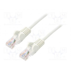 Goobay | CAT 6 | Network cable | Unshielded twisted pair (UTP) | Male | RJ-45 | Male | RJ-45 | White | 0.25 m